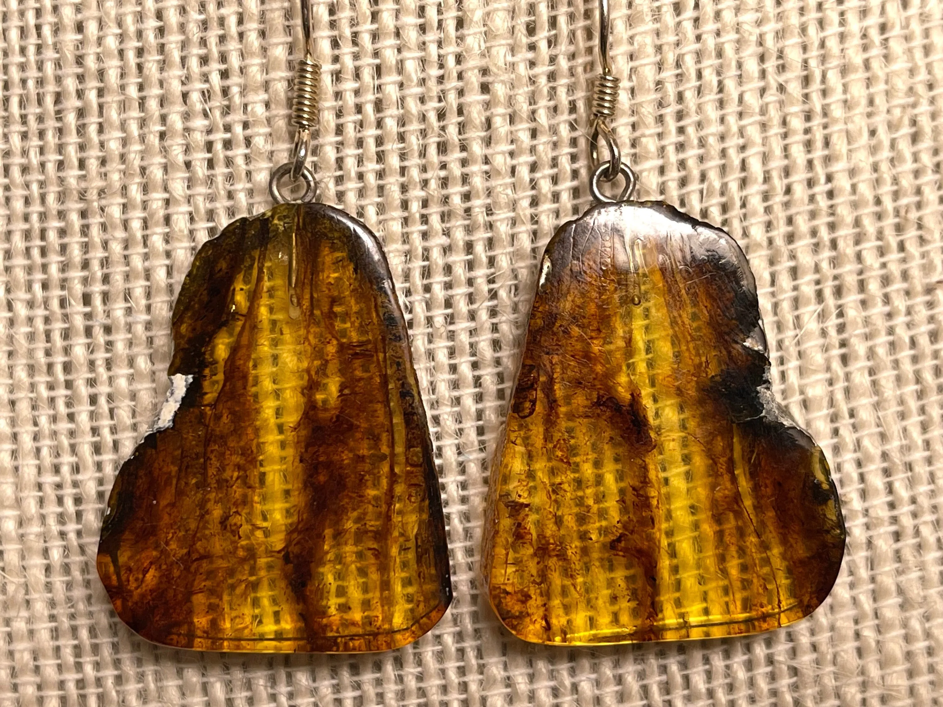 AMBER Crystal Earrings - Statement Earrings, Dangle Earrings, Handmade Jewelry, Healing Crystals and Stones, 50363