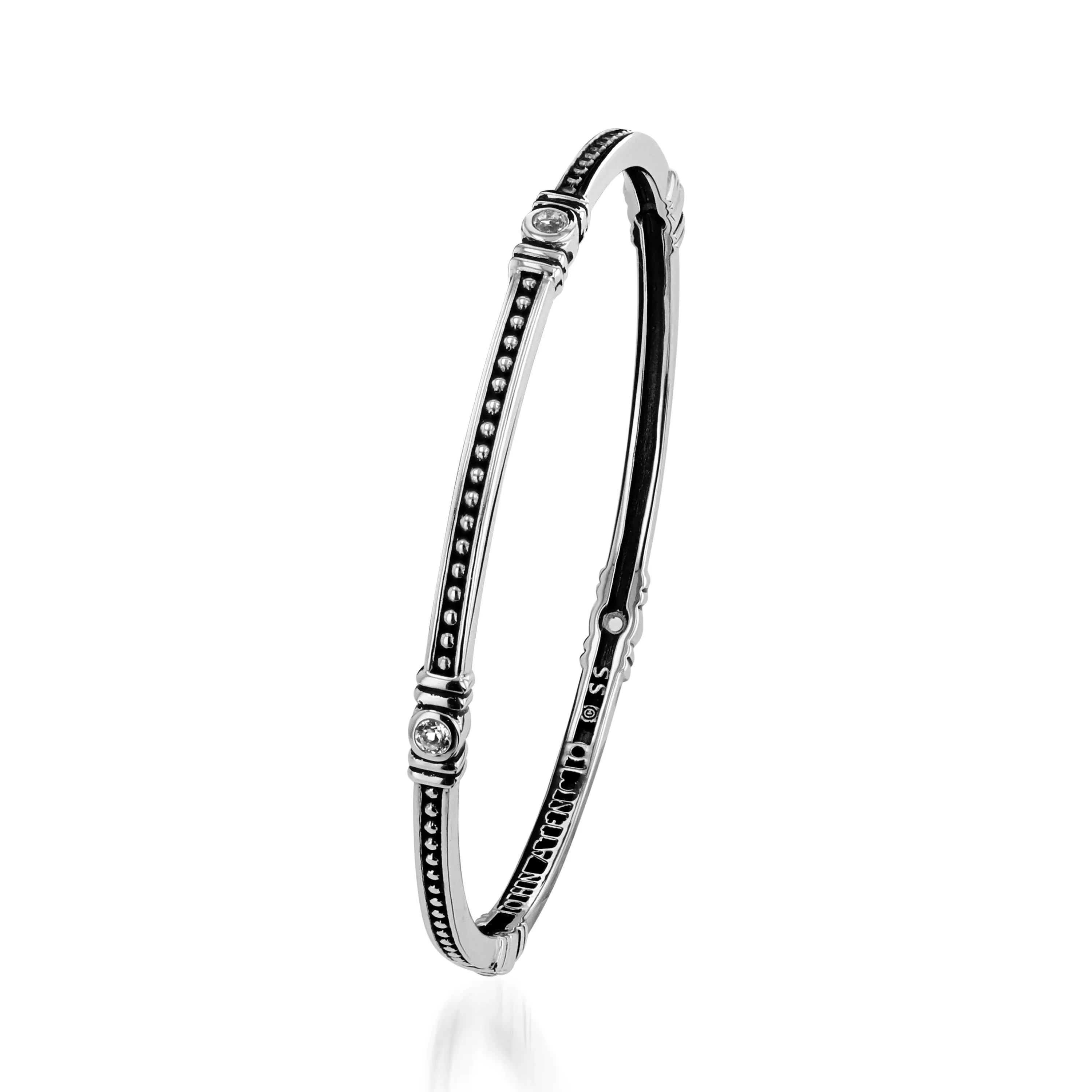 Antigua Birthstone Stacking Bangle Bracelet