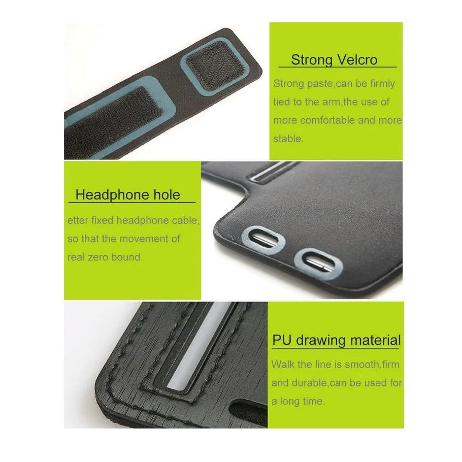Armband Professional Cover Neoprene Waterproof Light Reflecting Wraparound Sport with Buckle for KARBONN TITANIUM S9 PLUS (2020)
