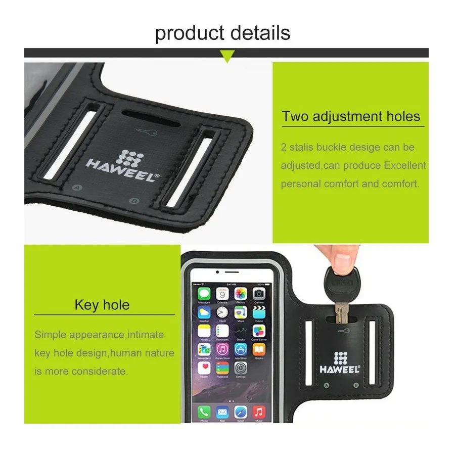Armband Professional Cover Neoprene Waterproof Light Reflecting Wraparound Sport with Buckle for KARBONN TITANIUM S9 PLUS (2020)
