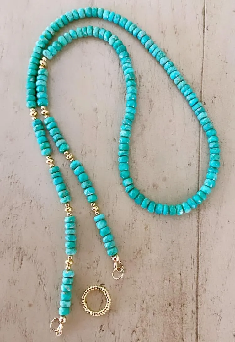 Chinese Turquoise Necklace - Mei