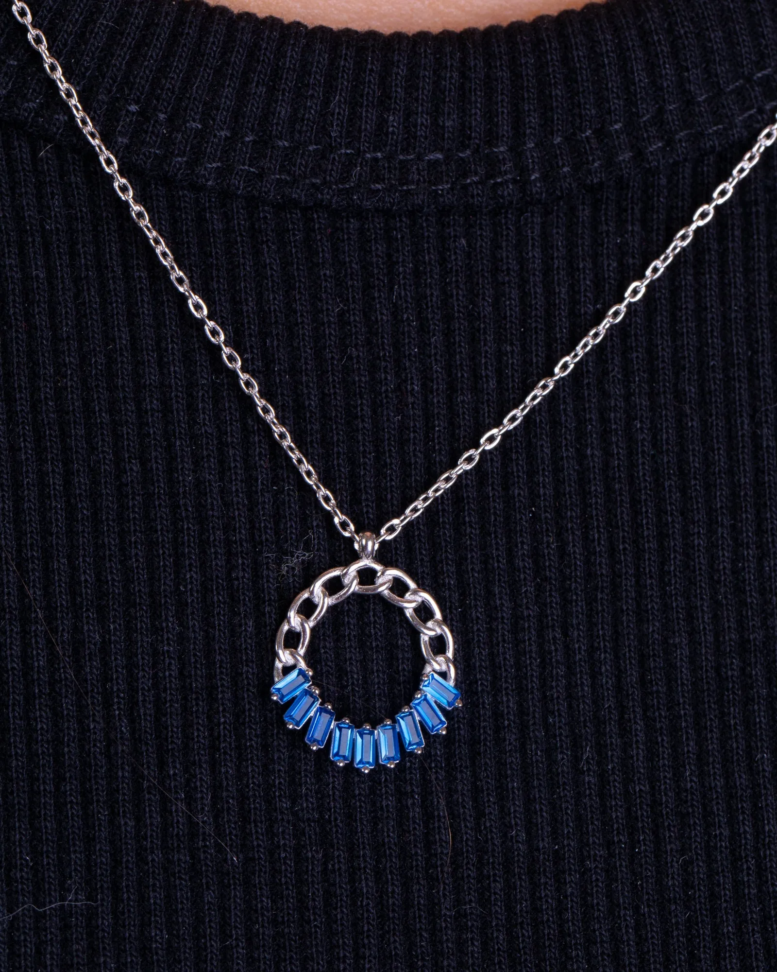 Circle Zircon Gourmet Blue  N
