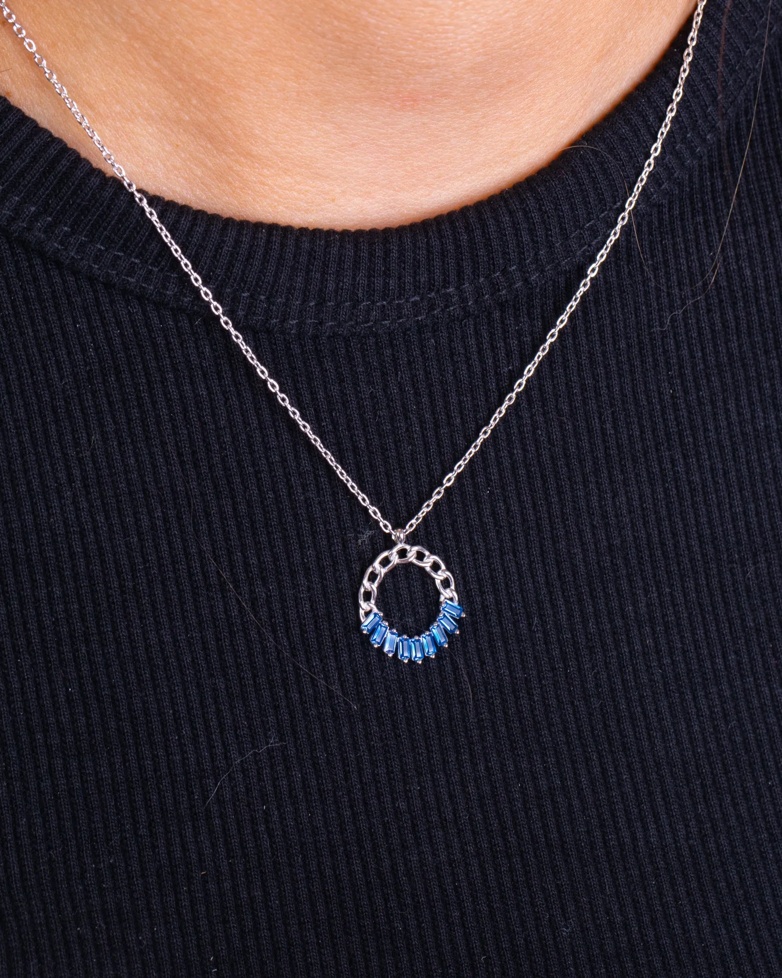 Circle Zircon Gourmet Blue  N