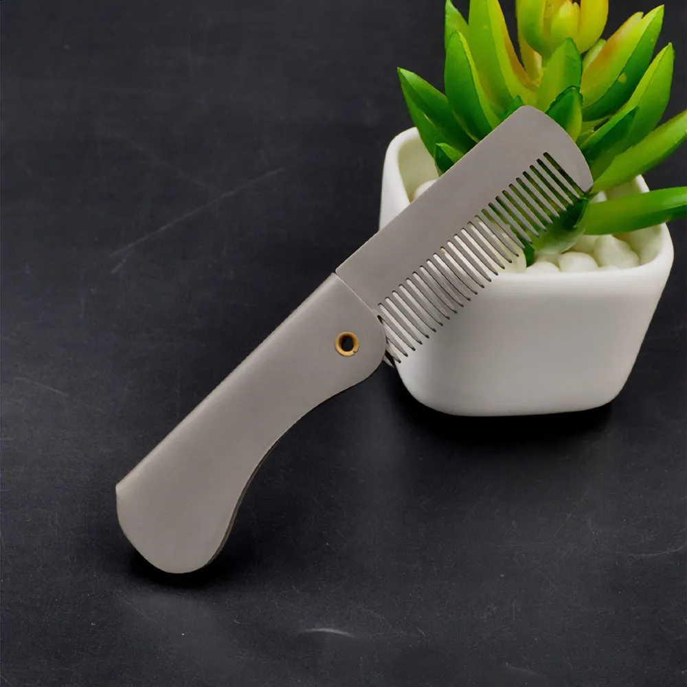 Custom Foldable Pocket Hair Comb