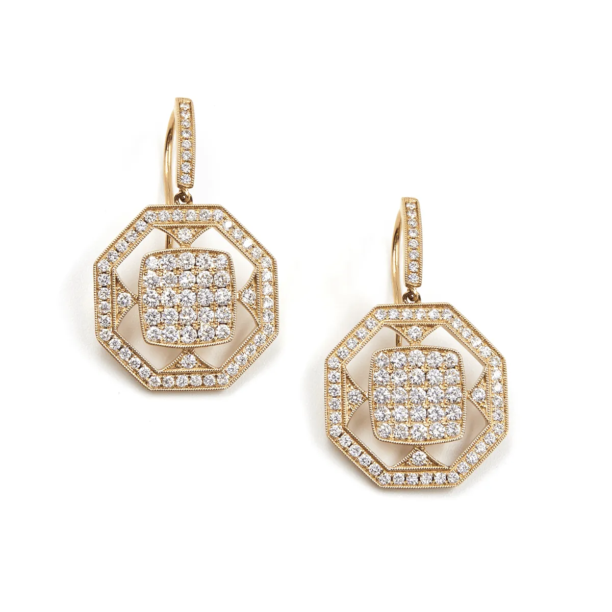 Earrings - 18-KaratGold  Diamond Earrings - RED GOLD®