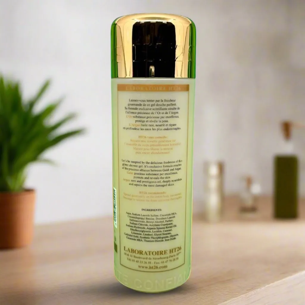 HT26 Gold & Argan Shiny Gold Shower Gel 1000ml