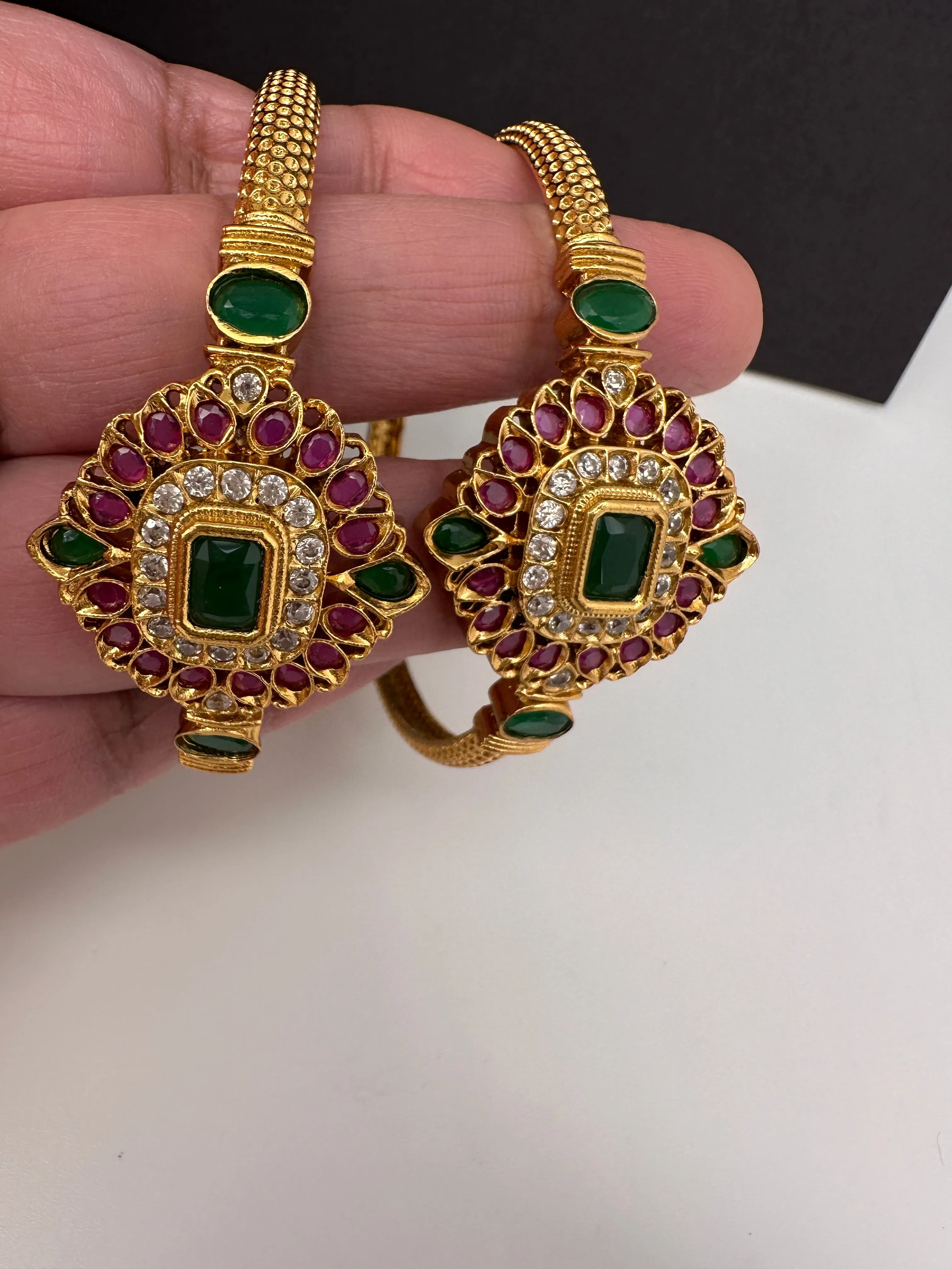 Kada Multi Stone Bangles