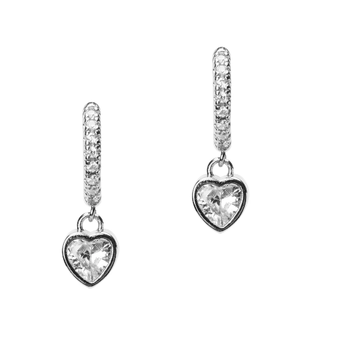 Mini Royal Heart Huggies