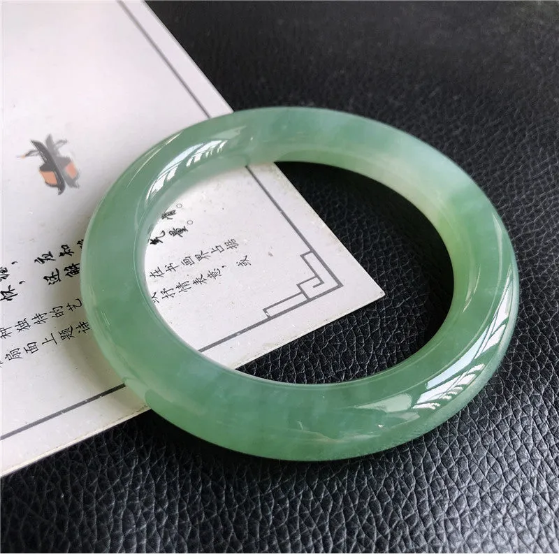 Natural Jade Bangle Jadeite Bangle Internal Diameter 57.6mm Q732927