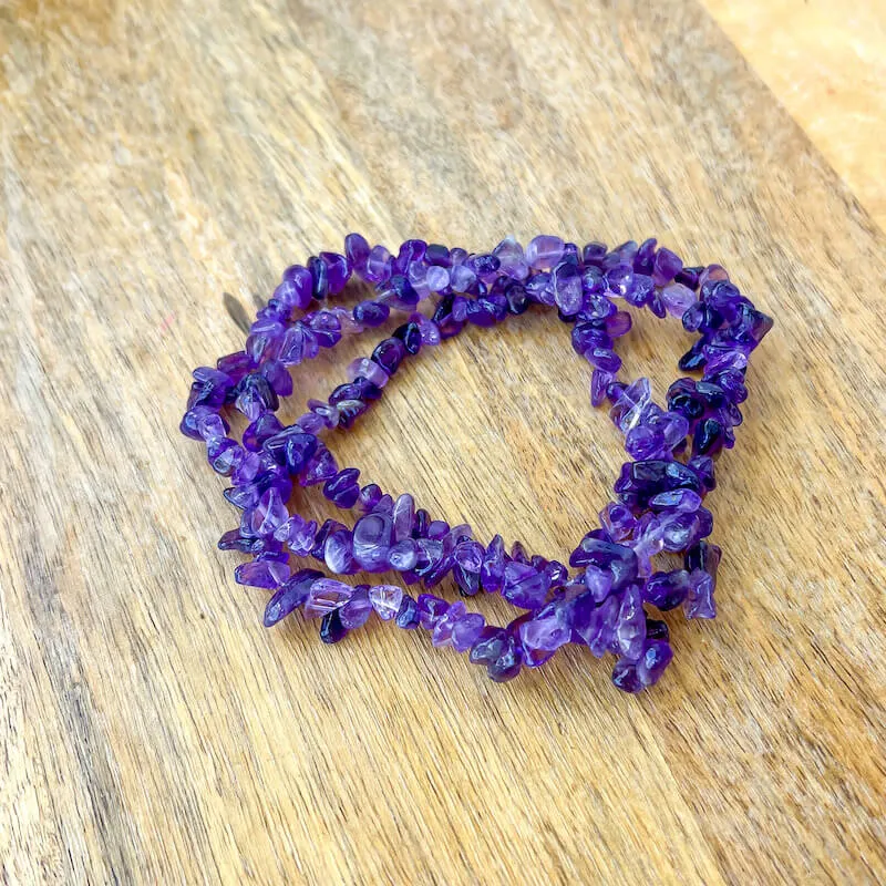 Raw Chip Necklace - 32 in.
