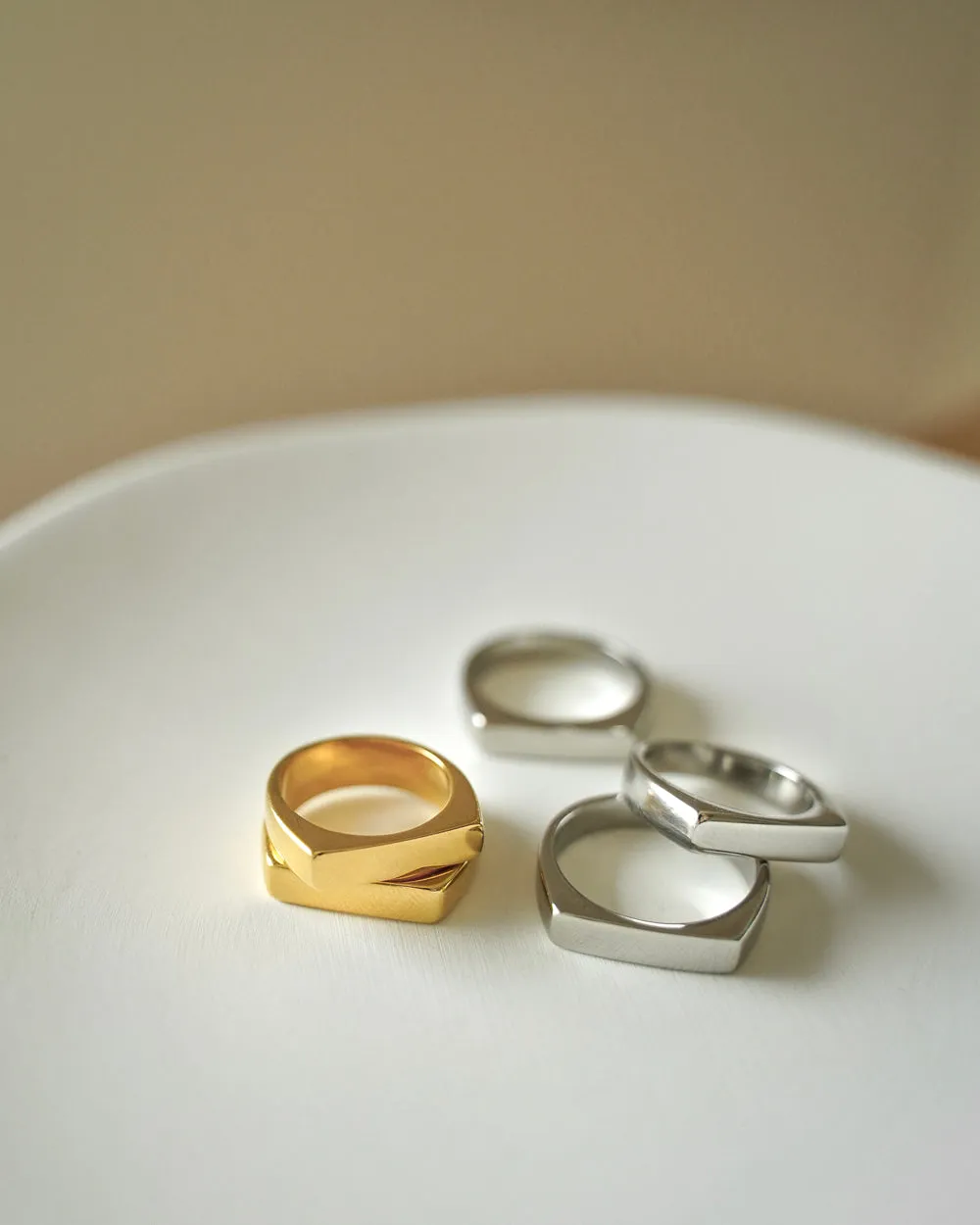 RECTANGLE Signet Ring in Silver