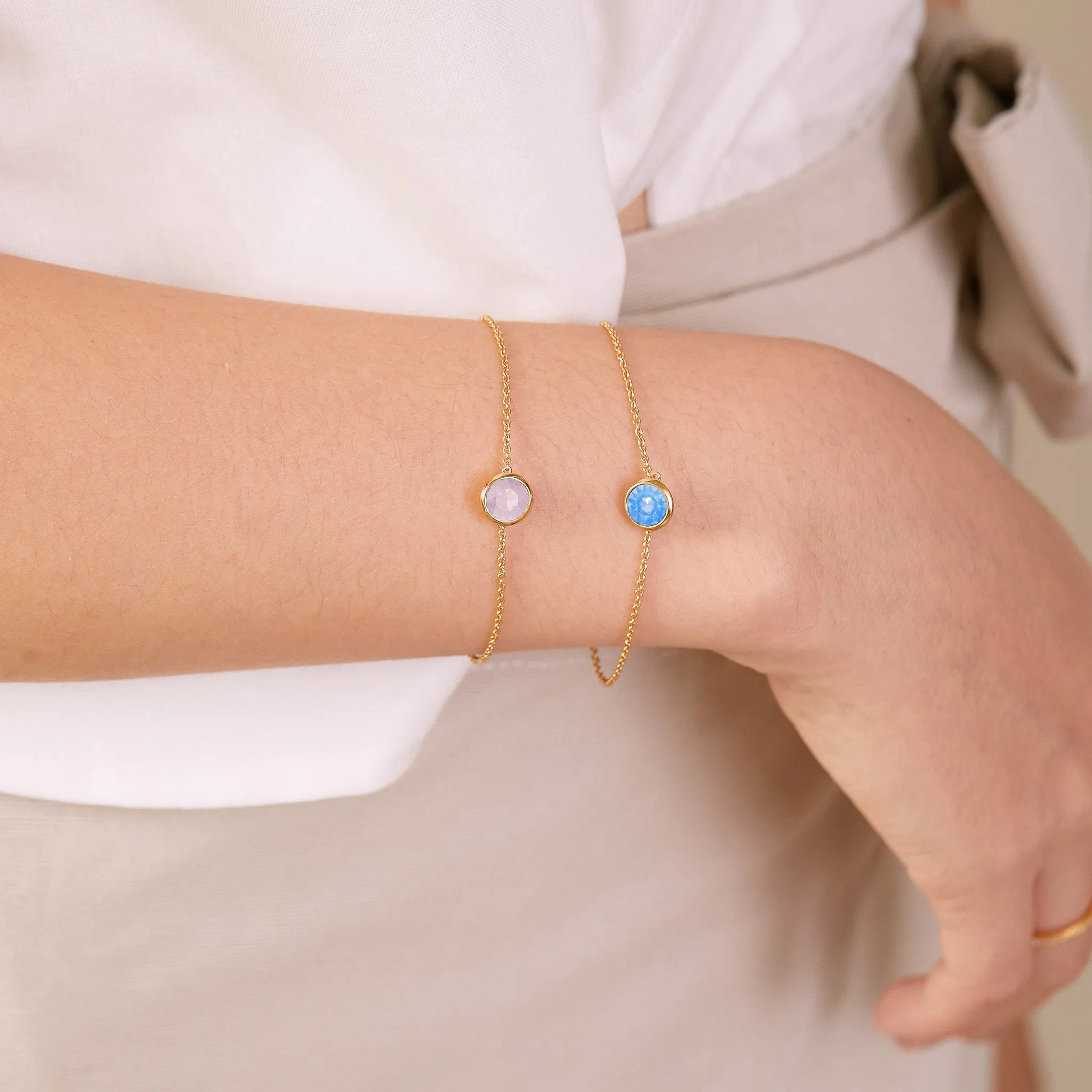 Rose Water Pink Opal Bracelet