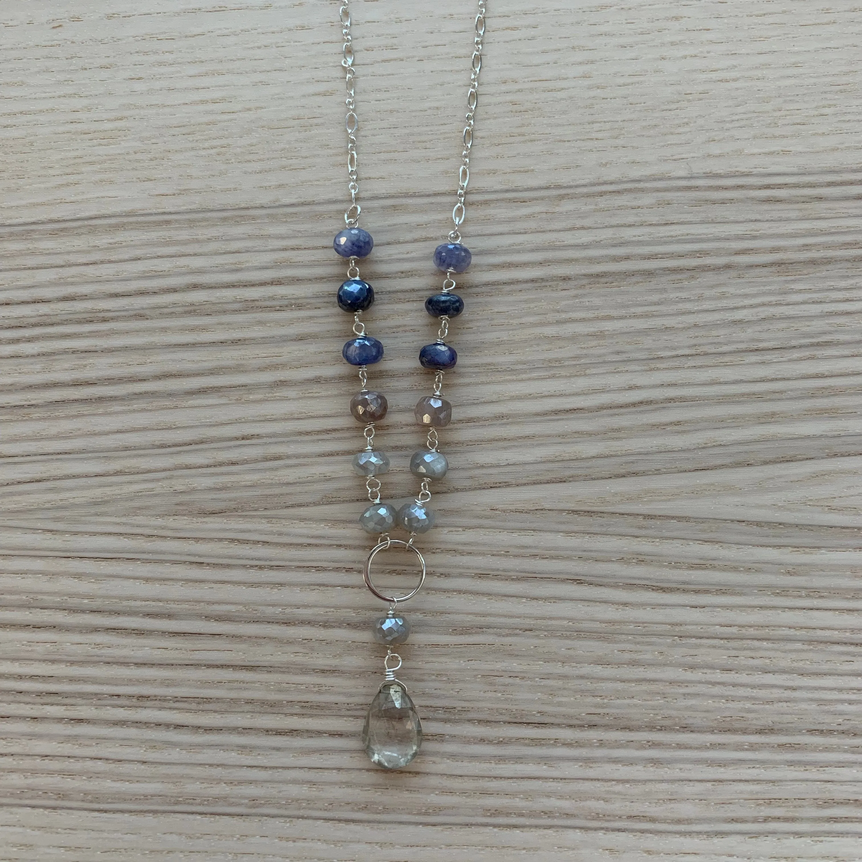 Silver Wire Wrap Necklace