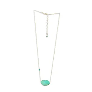 Single Kingman Turquoise Necklace