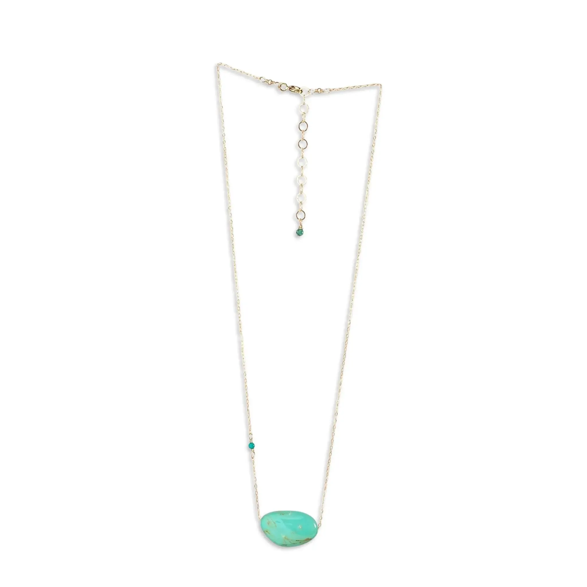 Single Kingman Turquoise Necklace