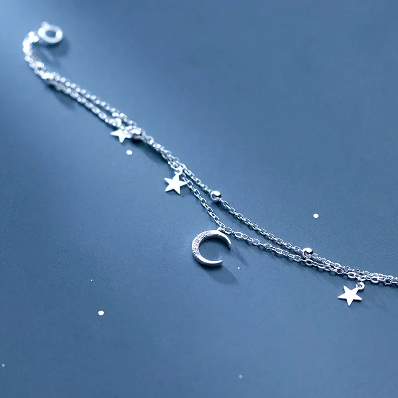 SOLAR ECLIPSE BRACELET SILVER