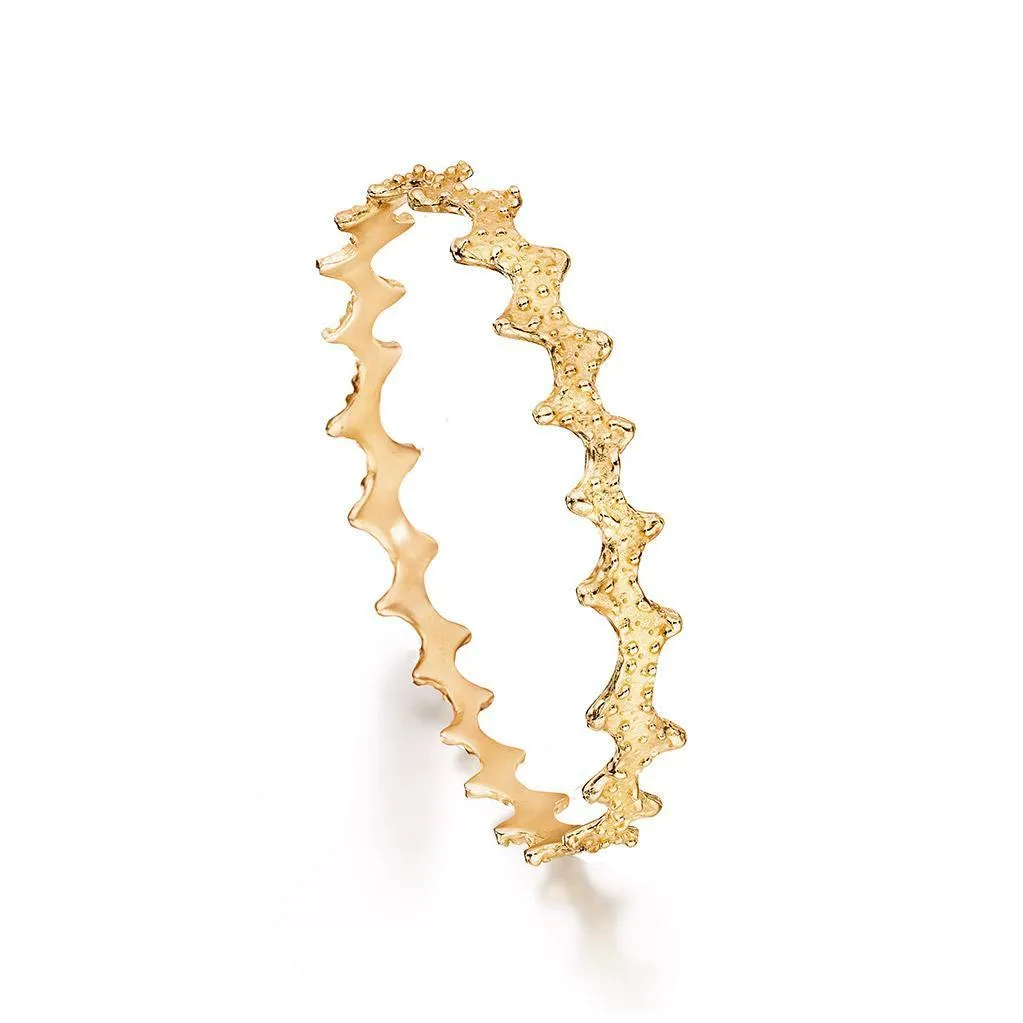 Solid Gold Bangle For Small Hands