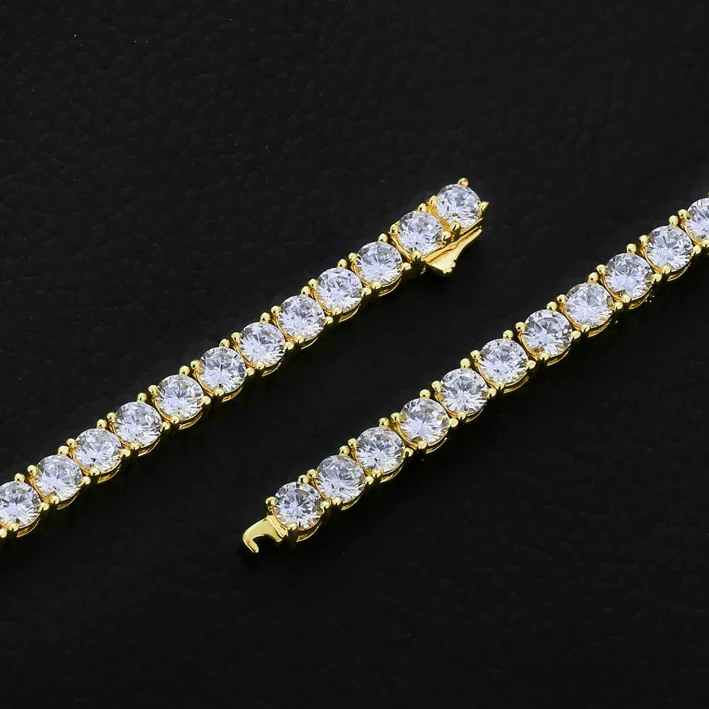The Ice Age III® -  3mm Diamond Tennis Bracelet