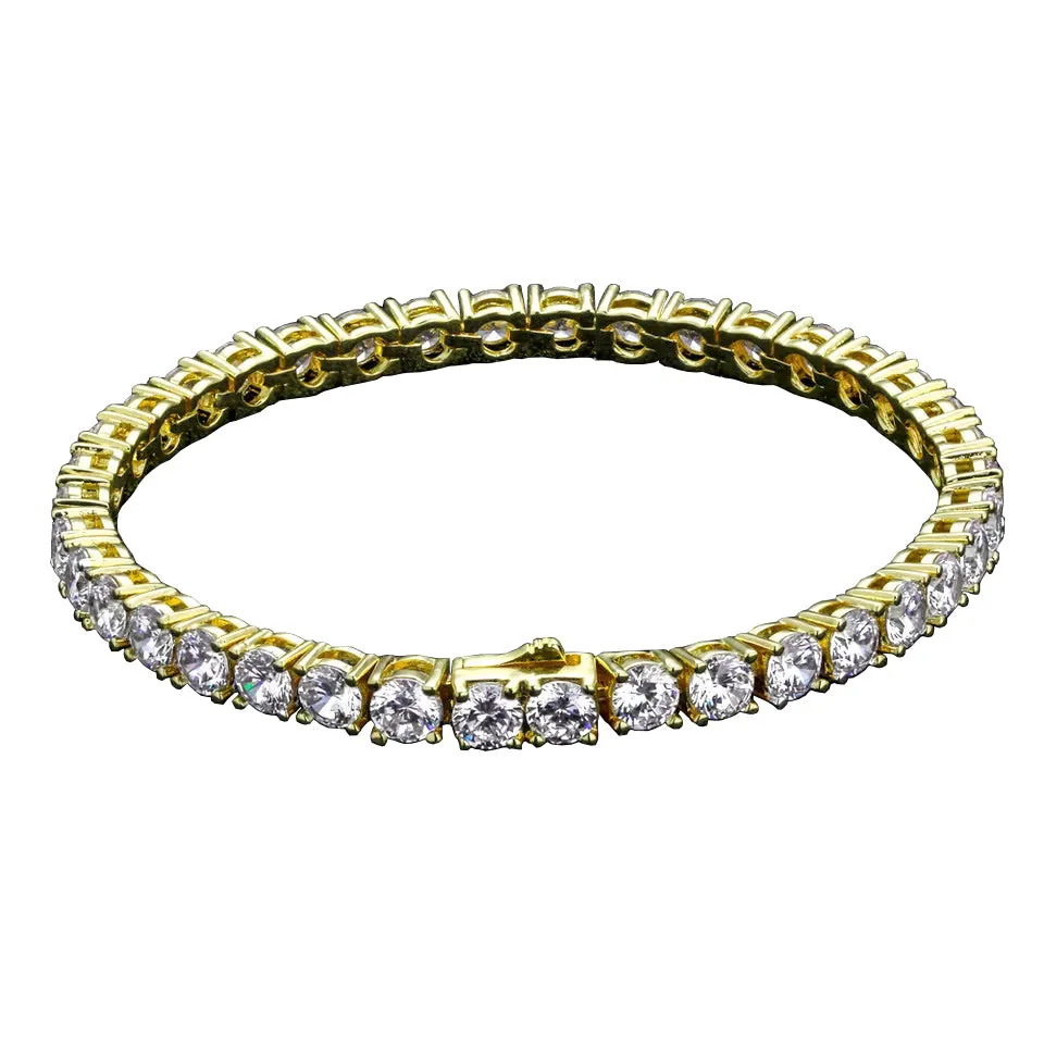 The Ice Age III® -  3mm Diamond Tennis Bracelet