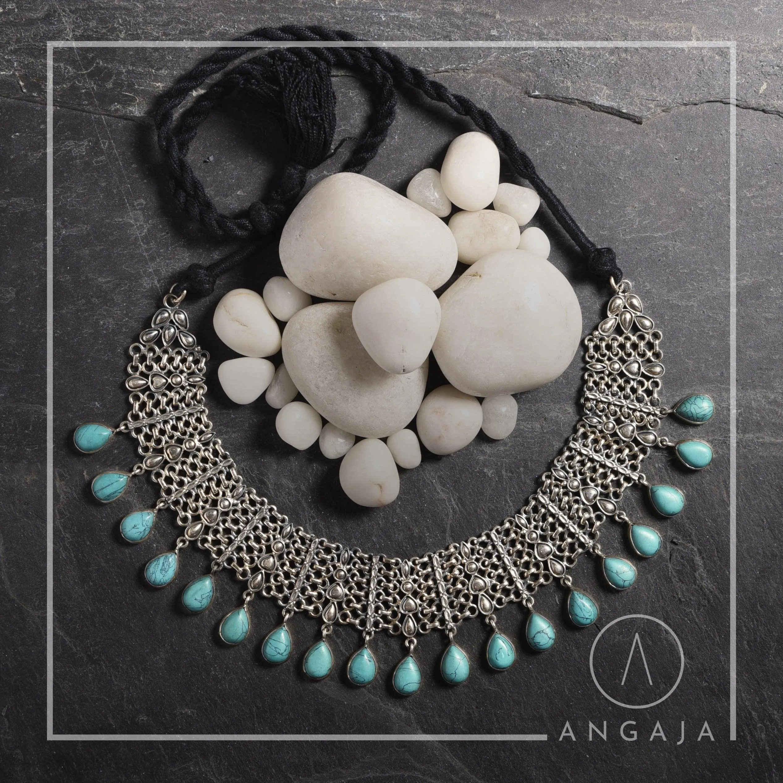 Turquoise Silver Necklace